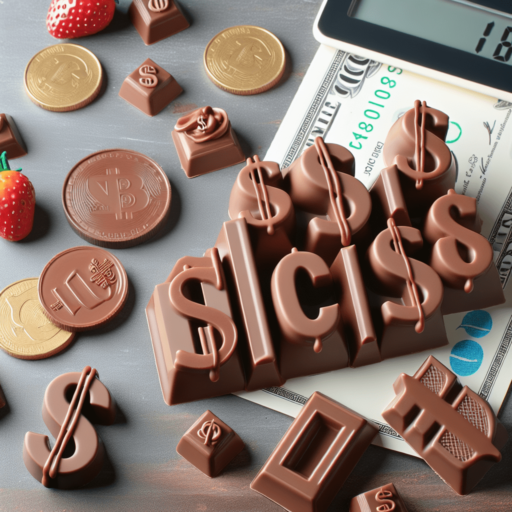 De prijs van de chocolade letters gaan omhoog 2