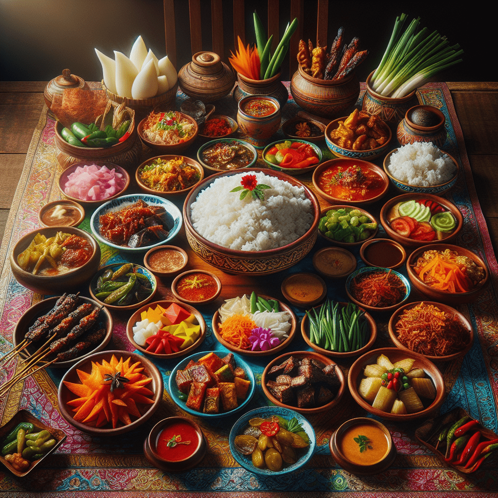 Indische rijsttafel ai-Press