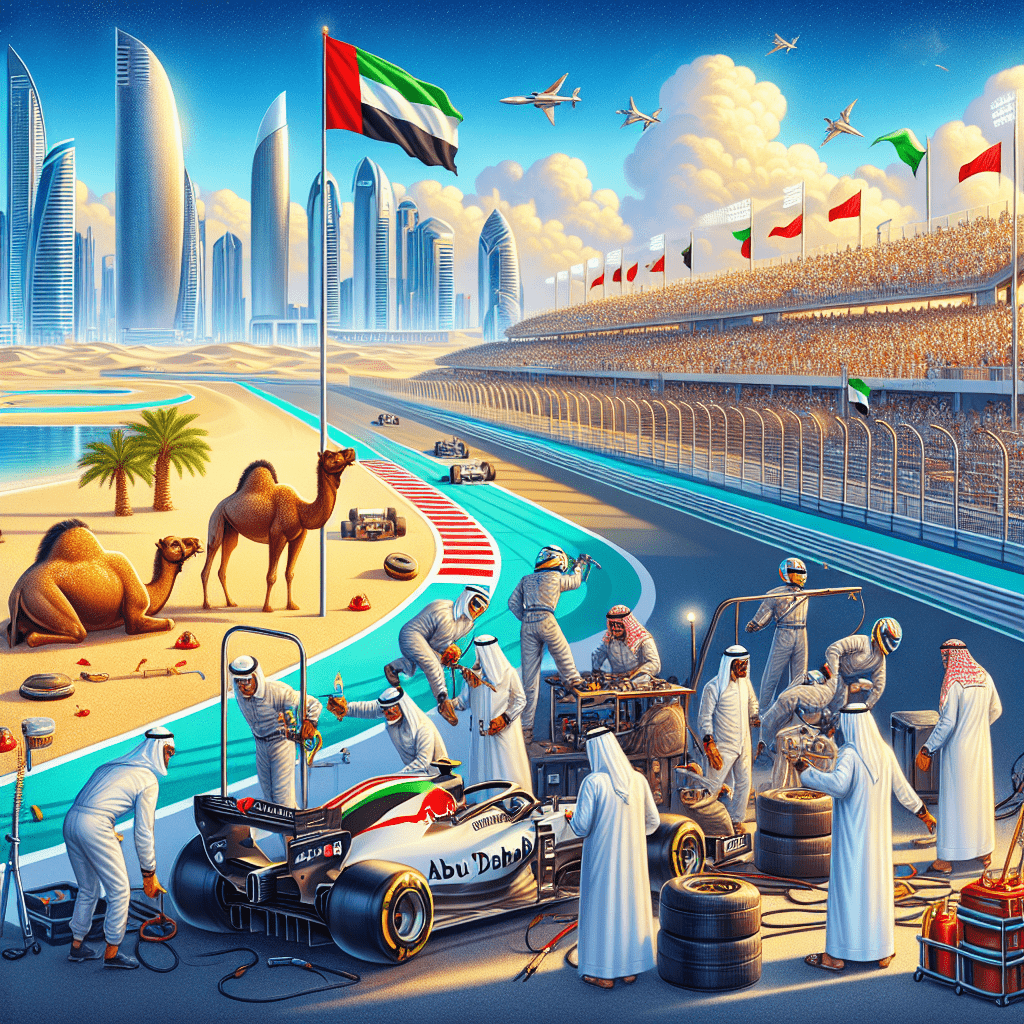 f1 circuit van abu dahbi ai-Press