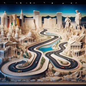 het f1 circuit van las vegas ai-press