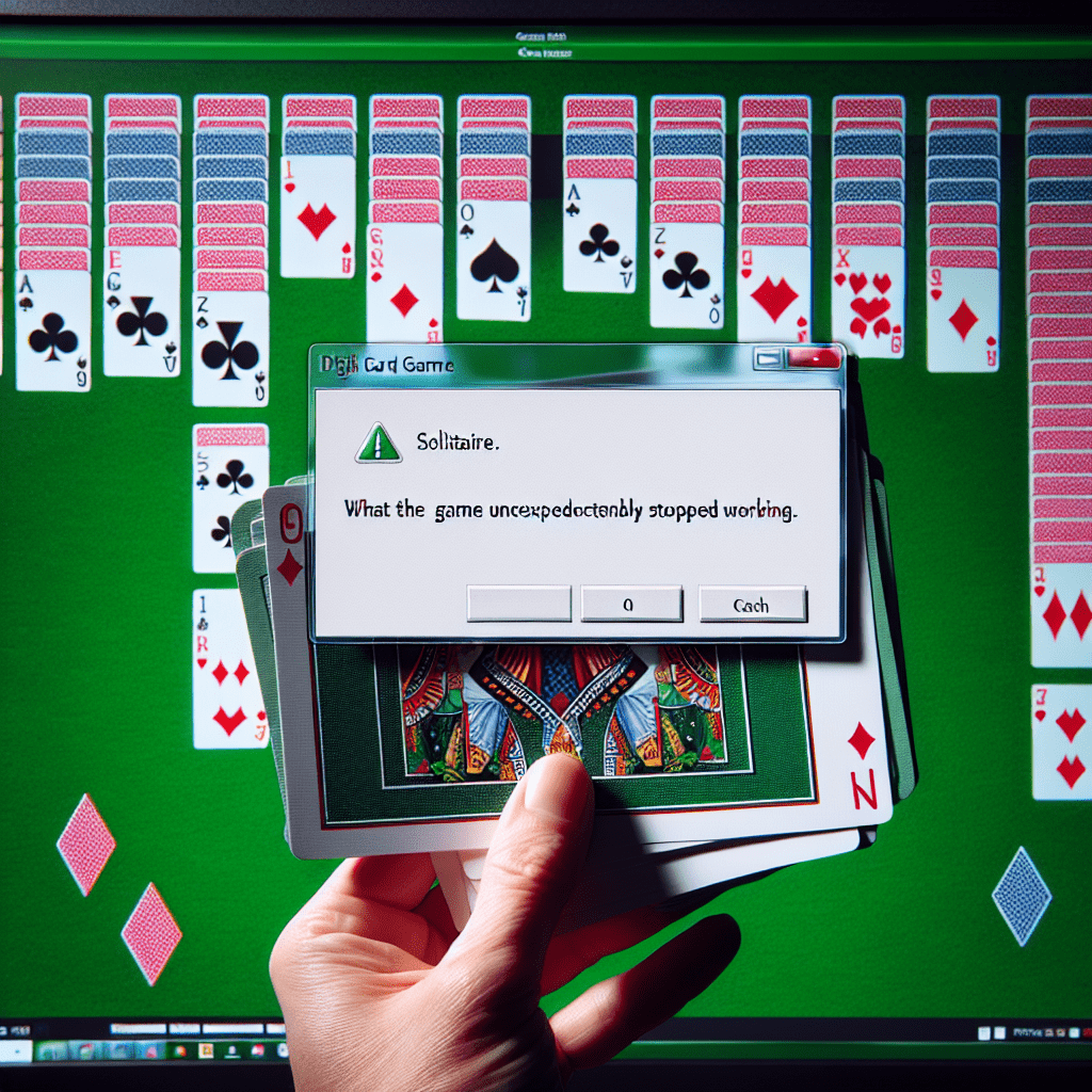 microsoft solitaire keeps crashing